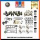 Land Rover Evoque Jaguar 204dtd Alliage Acier Vilbrequin Avec Moteur Rebuild Kit