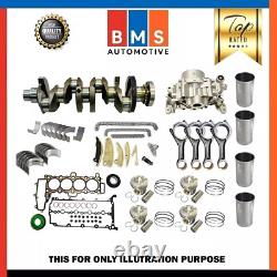 Land Rover Evoque Jaguar 204DTD Alliage Acier Vilbrequin Avec Moteur Rebuild Kit