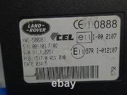 Land Rover Freelander 1.8 Kit Calculateur Moteur Nnw500101 Nnn100710 Ywc 500261