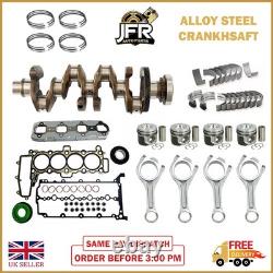 Land Rover Jaguar 2.0 204DTA Bi-Turbo Diesel Vilebrequin Moteur Rebuild Kit New