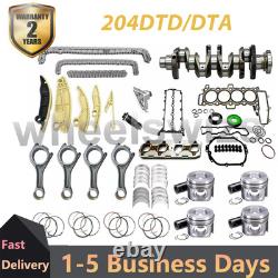 Land Rover Jaguar 2.0 204dta/dtd Nitrate Vilebrequin Avec Kit De Reconstruction
