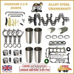 Land Rover Jaguar 2.0 D 204DT Ingenium Bi Turbo Vilebrequin Avec Kit De Rebuild