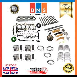Land Rover Jaguar 2.0 Diesel 204DTD 204DT Roulement Avec Rebuild Pièces Kit Neuf