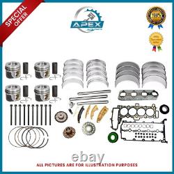 Land Rover Jaguar 2.0DIESEL 204DTD Moteur Roulement Avec Rebuild Kit Pièces