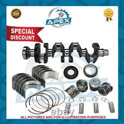 Land Rover Jaguar 204DTD 2.0 Disel Forgé Vilebrequin Avec Moteur Rebuild Kit New