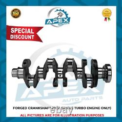 Land Rover Jaguar 204DTD 2.0 Disel Forgé Vilebrequin Avec Moteur Rebuild Kit New