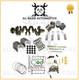 Land Rover Jaguar Aj200 204dtd 2.0 Diesel Vilebrequin+pistons+kit Réparation