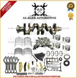 Land Rover Jaguar AJ200 204DTD 2.0 Diesel Vilebrequin+Pistons+Kit Réparation