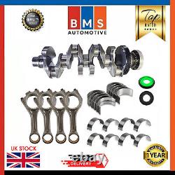 Land Rover Jaguar Forgé Vilebrequin Avec Moteur Rebuild Kit 204DTA 2.0D XF II Xe