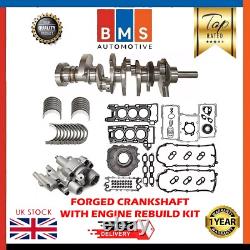 Land Rover Jaguar XJ 306PS Forgé Vilebrequin Avec Moteur Rebuild Kit 3.0 Essence Land Rover Jaguar XJ 306PS Forgé Vilebrequin Avec Moteur Rebuild Kit 3.0 Essence