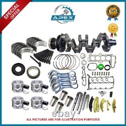 Land Rover Range Forgé Vilebrequin Avec Moteur Rebuild Kit 204DTA 2.0D Nouveau