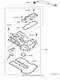 Land Rover Range Rover Evoque L551 Kit De Service De Soupape Pcv 109123500 Nouve