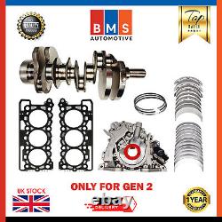 Land Rover Sportbrake XJ 306DT Forgé Vilebrequin Avec Moteur Rebuild Kit 3.0TDV6