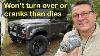 Landrover Defender Won T Turn Over Or Cranks Then Dies This Is How To Repair