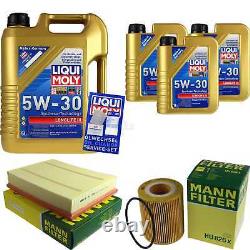 Liqui Moly 8L Longlife III 5W-30 Huile + Mann-Filter Pour Land Rover Discovery
