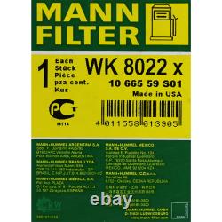 MANNOL 6L, Extreme 5W-40 huile moteur + Mann-Filterland Rover Discovery Ivla 3.0