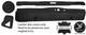 Noir Point Pour Land Rover Defender 90 110 83-06 Tableau De Bord Kit Housses