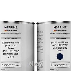Peinture Voiture kit de pot pour Land Rover JAD LRC2252 Balmoral Blue Gloss 3,5L