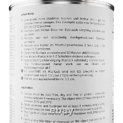 Peinture Voiture kit de pot pour Land Rover MFM JLRC2374 Flux Grey Gloss 3,5L