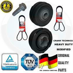 Poulie Vilebrequin Ceinture Boulon Kit Land Rover Freelander 2.0 TD4 Turbo