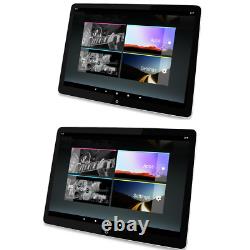 Pour Land Rover 1 Kit 12 Écran Tactile Android Appui-Tête 8 + 128GB Wifi + 4G