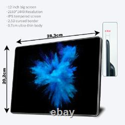 Pour Land Rover 1 Kit 12 Écran Tactile Android Appui-Tête 8 + 128GB Wifi + 4G