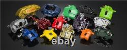 Pour Land Rover 110 83-90 Bigg Rouge Hel Inox Tressé Kit Durite Frein LAND3016