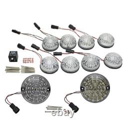 Pour Land Rover Defender 1990-16 LED Dégager Indicateur lumineux clignotants Kit