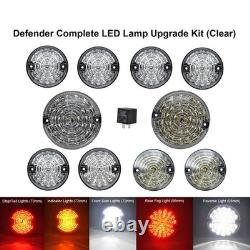 Pour Land Rover Defender 1990-16 LED Dégager Indicateur lumineux clignotants Kit