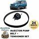 Pour Land Rover Discovery 2.7td 2009-2012 Injecteur Pompe Courroie + Tendeur Kit