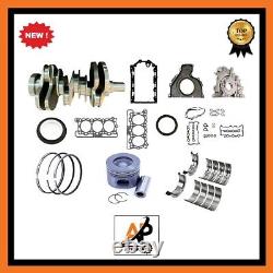 Pour Land Rover Jaguar 3.0 306DT Forgé Vilebrequin & (Gen 2) Moteur Rebuild Kit