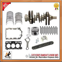 Pour Land Rover Jaguar 3.0 Nitrate Vilebrequin Avec Moteur Rebuild Kit Gen 2 New