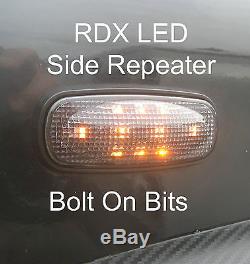 RDX 200tdi LED Couleur 8 Lampe / Feux Kit Clignotants Latéraux
