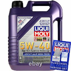 Révision Filtre LIQUI MOLY Huile 6L 5W-40 Pour BMW 3er E46 320d 318d E39 520d