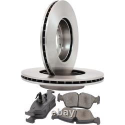 SKF Kit Disques de Frein Avant Ventilé + Plaquette pour Land Rover Discovery IV