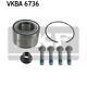 Skf Kit De Roulement De Roue Avant Convient Pour Land Rover Range Lp