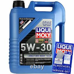 Sketch D'Inspection Filtre LIQUI MOLY Huile 10L 5W-30 Pour BMW 5er Touring E34