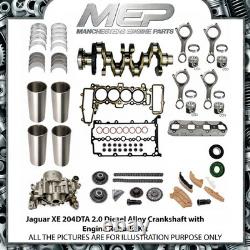 Vilebrequin Alliage Jaguar Land Rover 2.0 Diesel 204dta Kit Moteur