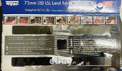 Wipac Land Rover Defender 73mm LED Léger Kit Amélioration 8pcs Coloré
